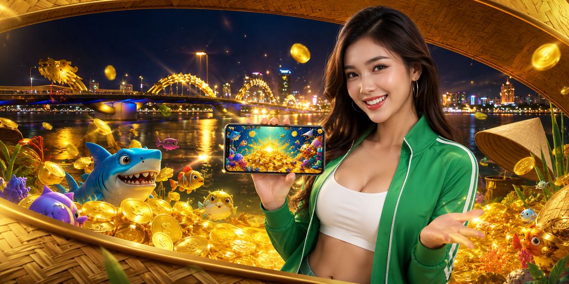 Người phụ nữ đội nón lá tại Đà Nẵng sử dụng điện thoại truy cập casino trực tuyến